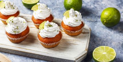 Receta de cupcakes de mojito