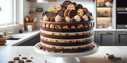 Receta de Tarta de Galletas Chips Ahoy