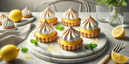 Receta de Tartaletas de Limón y Merengue