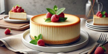 Receta de Tarta de Queso al Microondas 