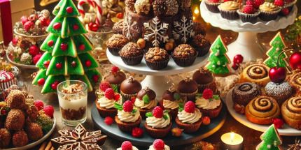 Dulces Destellos: Lleva la Magia a tu Mesa con Postres Estelares Esta Navidad
