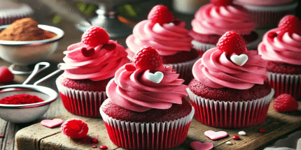 Receta especial: Cupcakes Red Velvet con frosting de frambuesa 