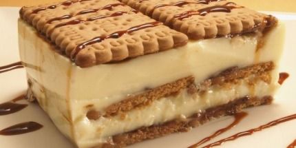 Ideas para regalar a Papá: Tarta de galletas de chocolate blanco