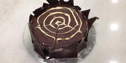 Tarta CheeseCake de dos chocolates