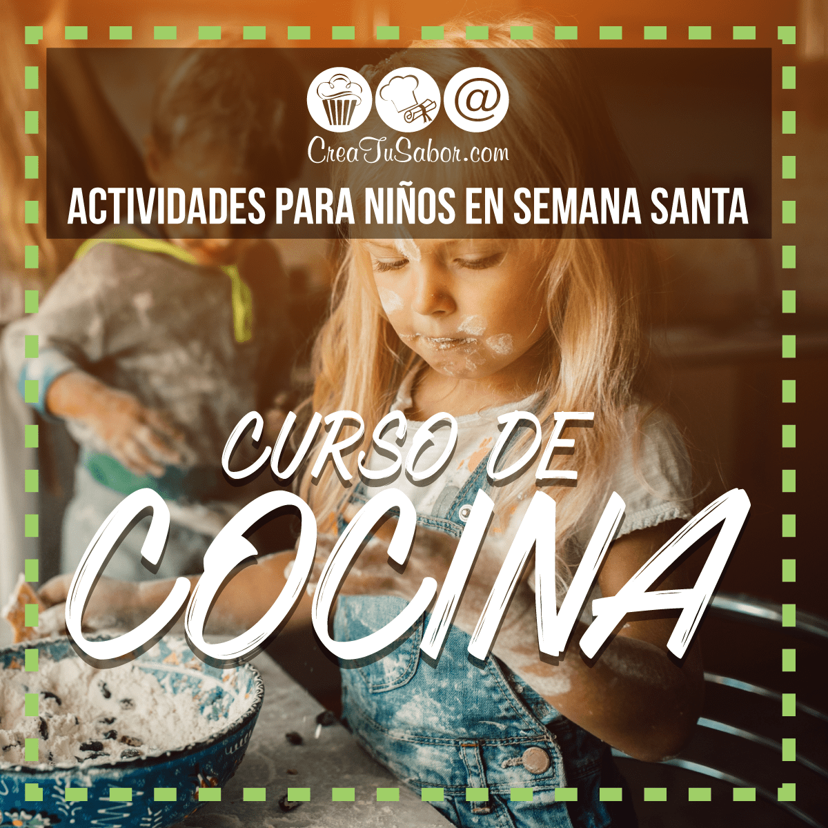 Actividades para niños en Semana Santa: curso de cocina