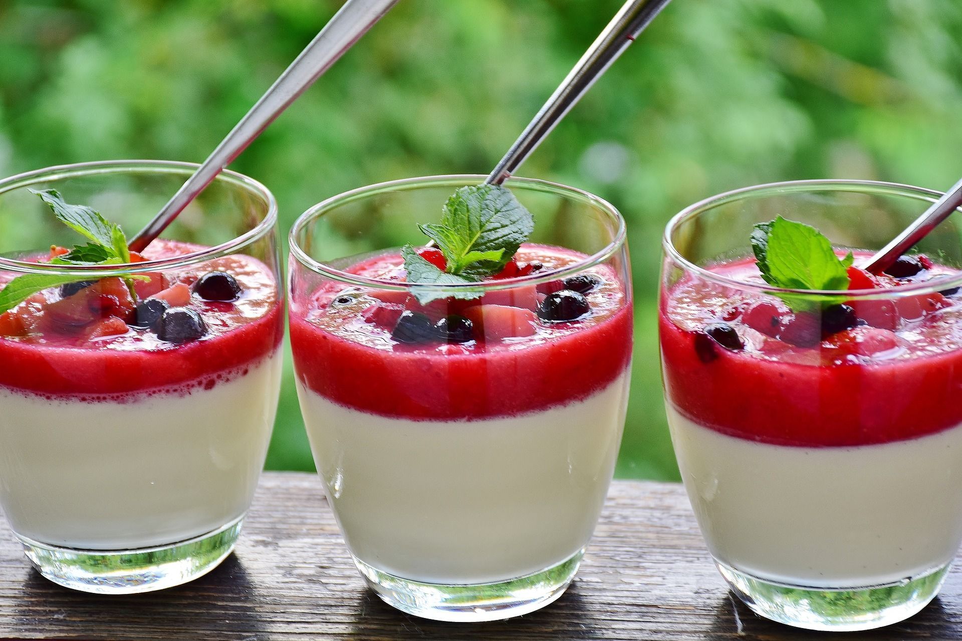 Semifrío de Yogur con Mermelada