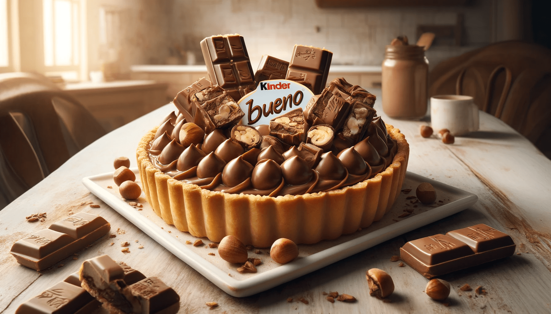 Receta de tarta de Kinder bueno