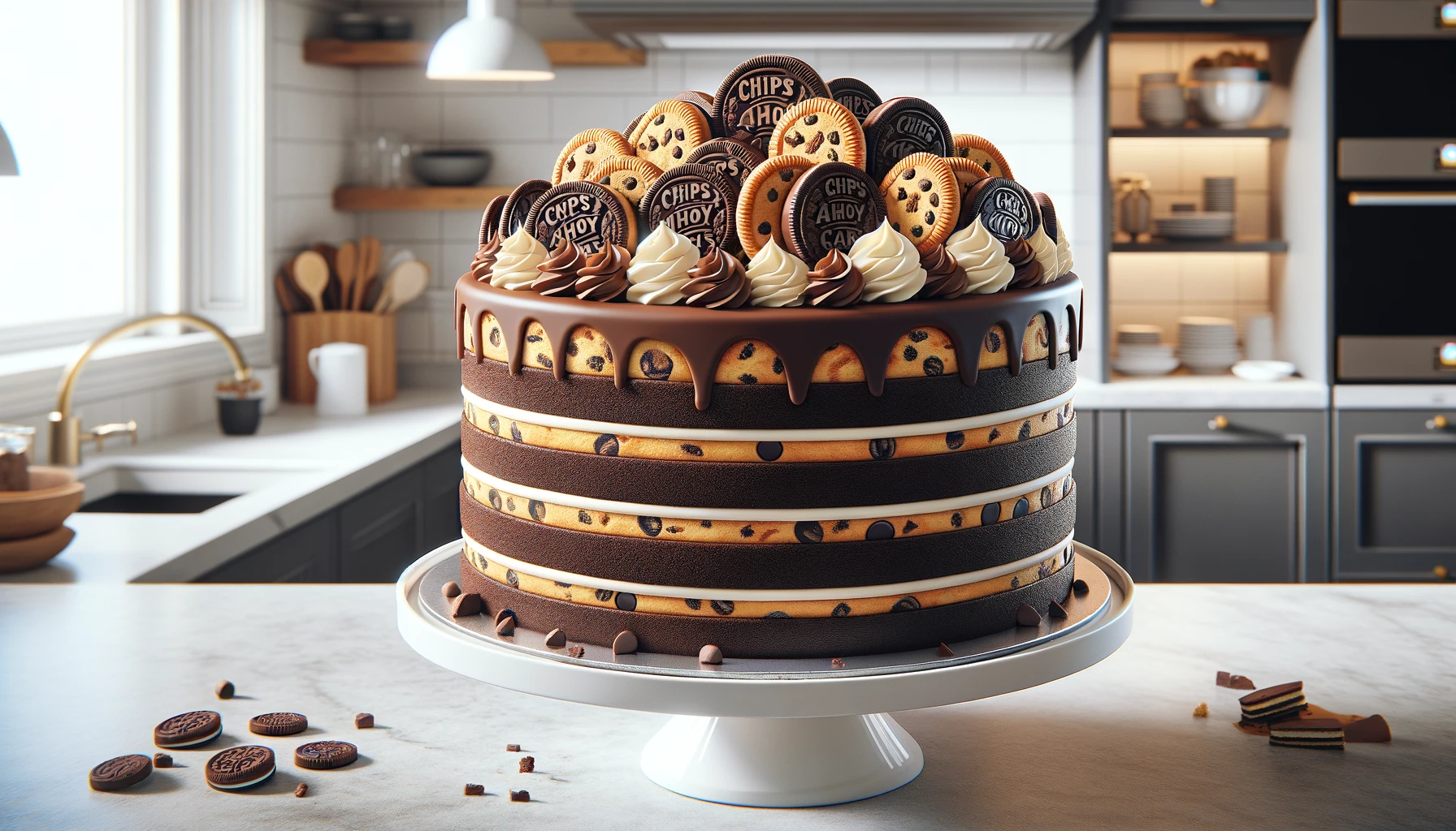 Receta de Tarta de Galletas Chips Ahoy