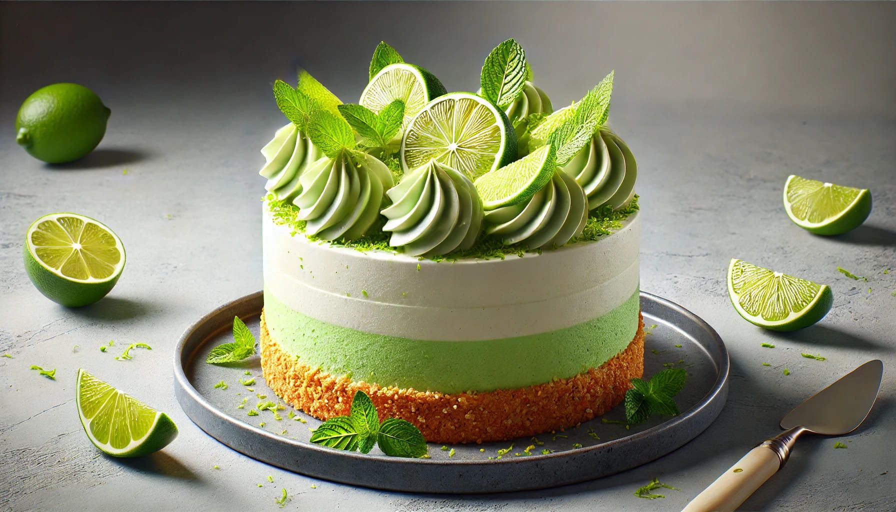 Receta de Tarta Helada de Mojito