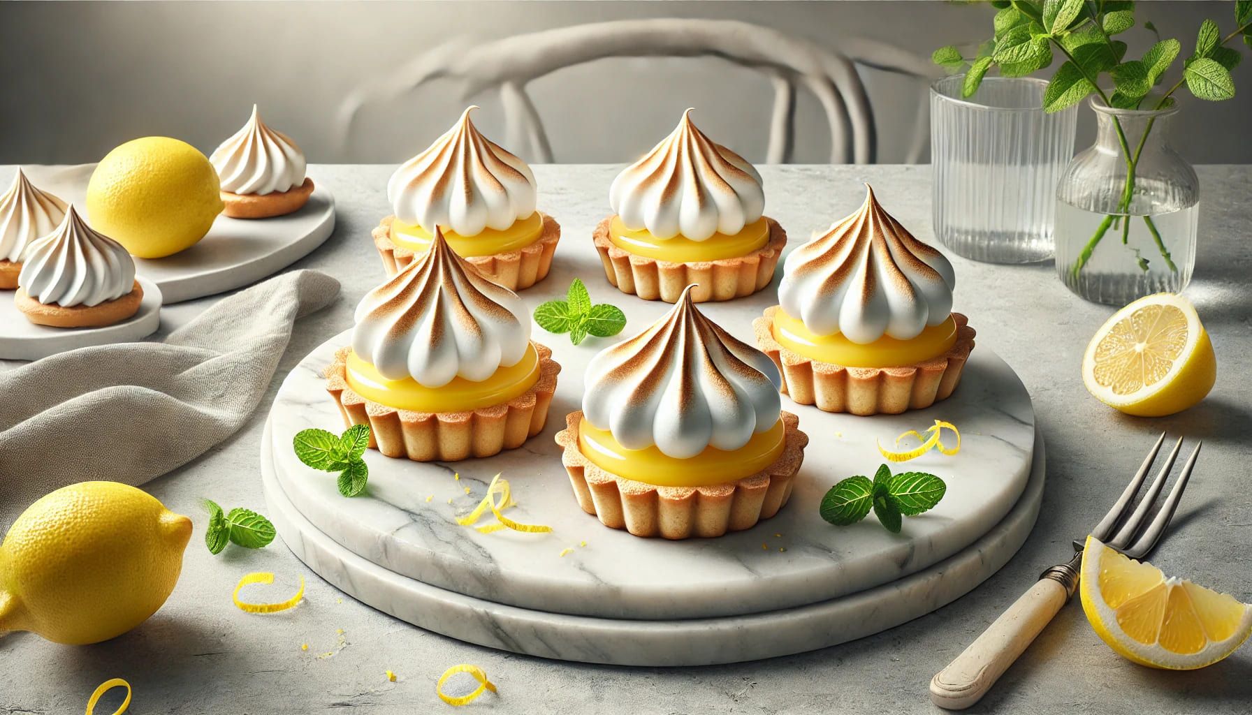 Receta de Tartaletas de Limón y Merengue