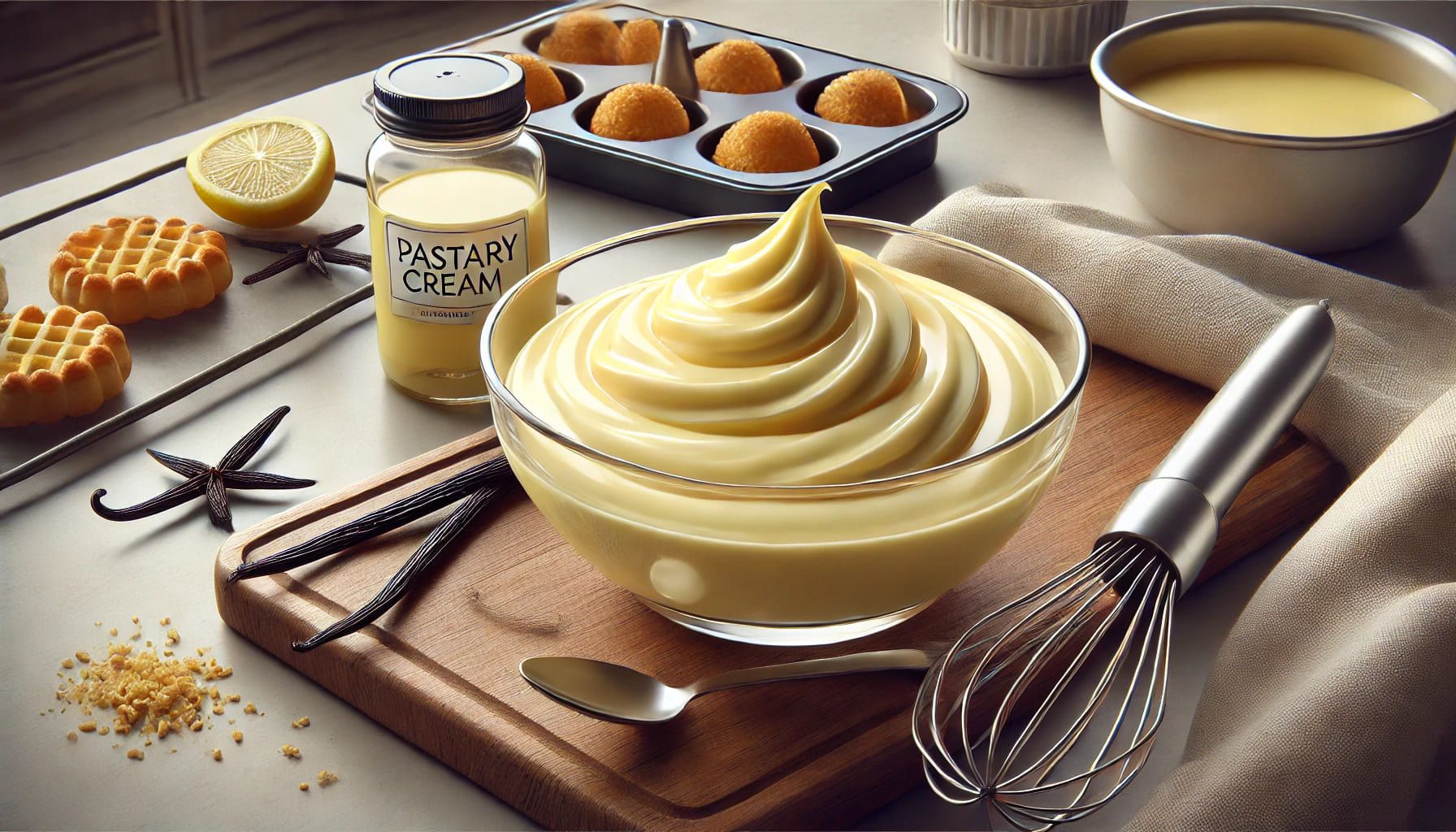 Receta de Crema Pastelera