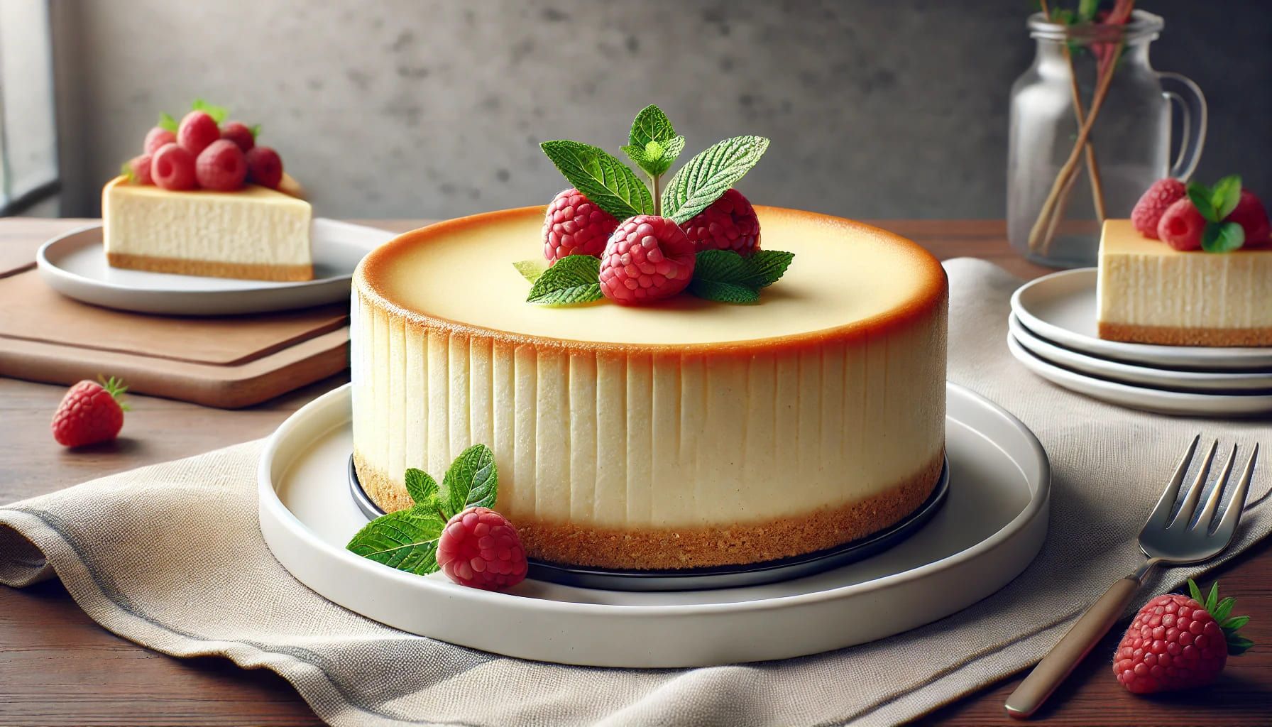 Receta de Tarta de Queso al Microondas 