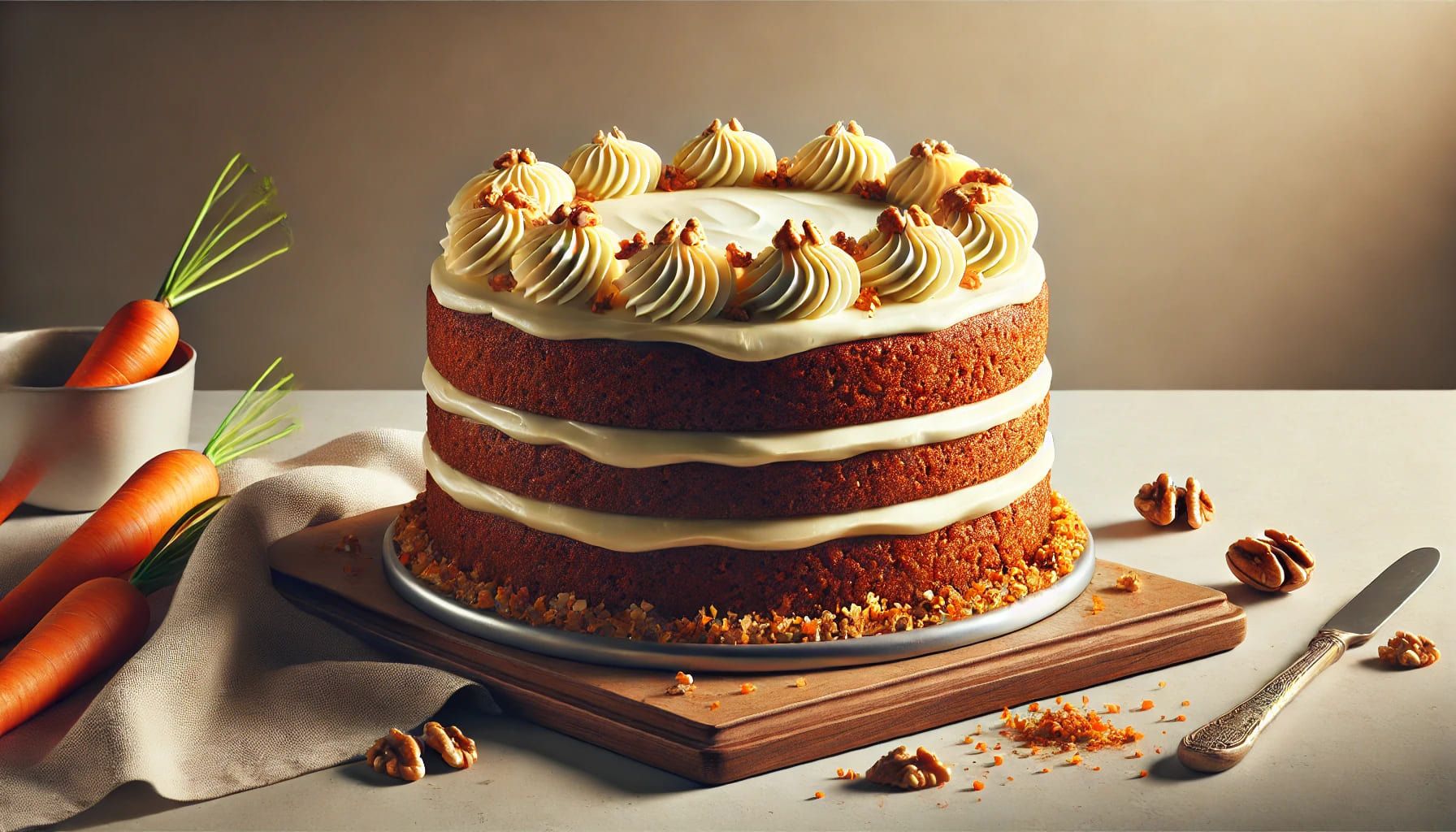 Tarta de Zanahoria: Receta original