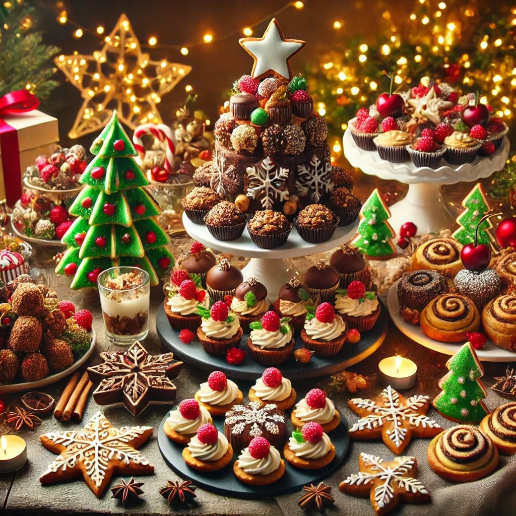 Dulces Destellos: Lleva la Magia a tu Mesa con Postres Estelares Esta Navidad