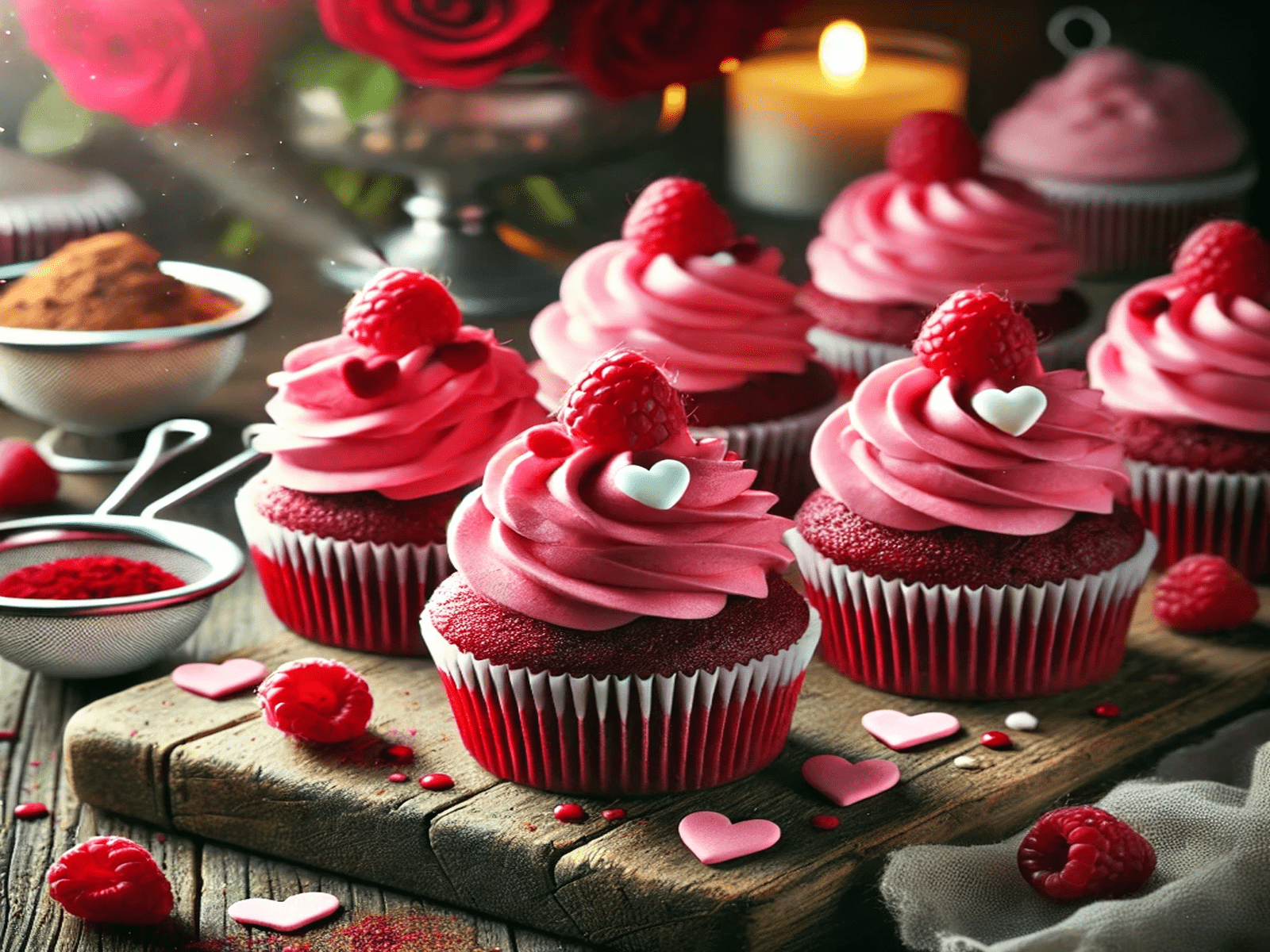 Receta especial: Cupcakes Red Velvet con frosting de frambuesa 