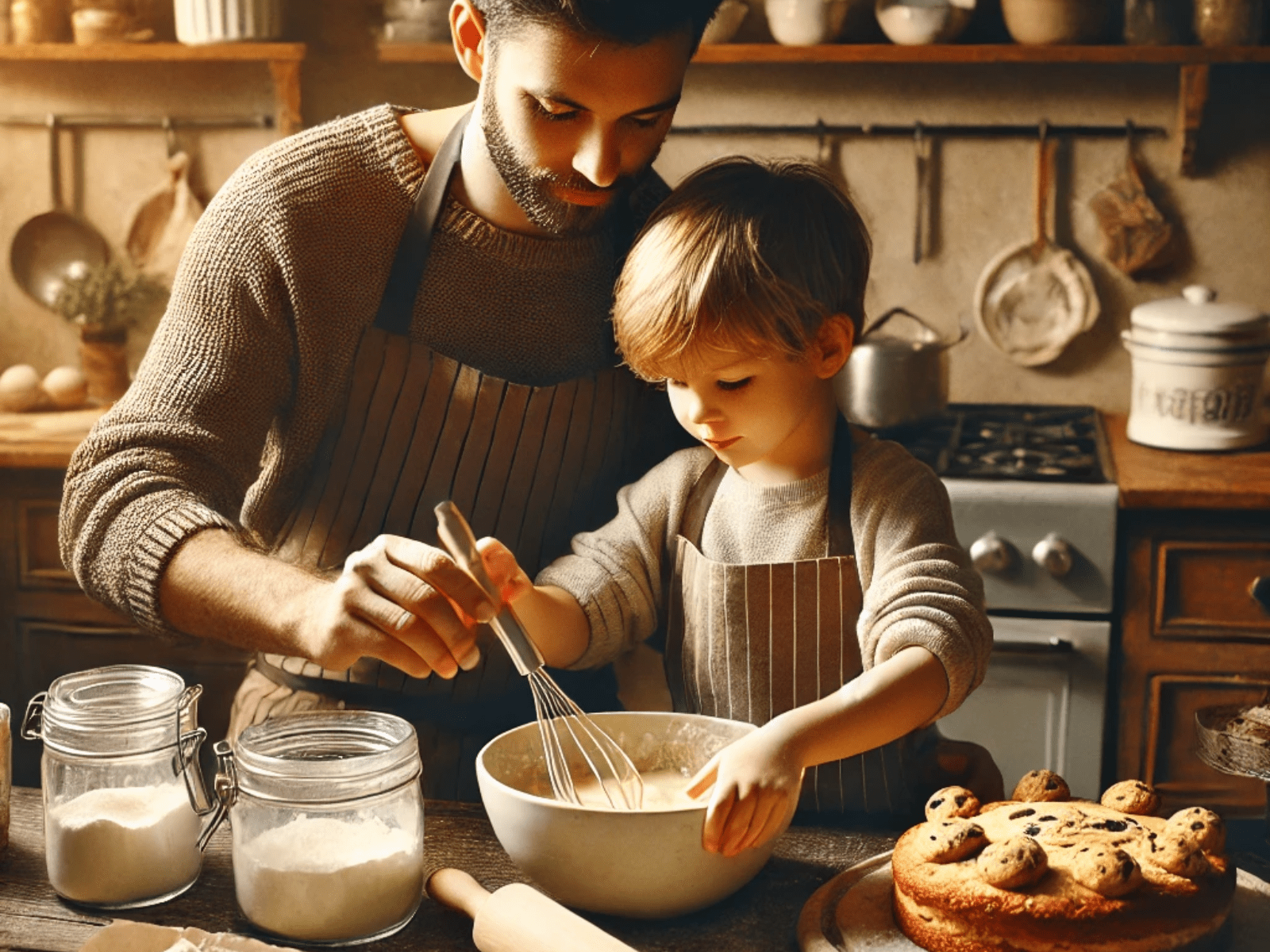 Recetas dulces para hacer con papá en su día